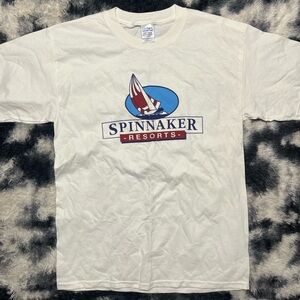 Vintage White Graphic T Shirt